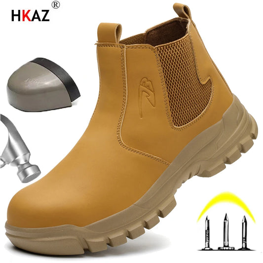 Bottes de Travail Sécurité Imperméables — Protection Chantier