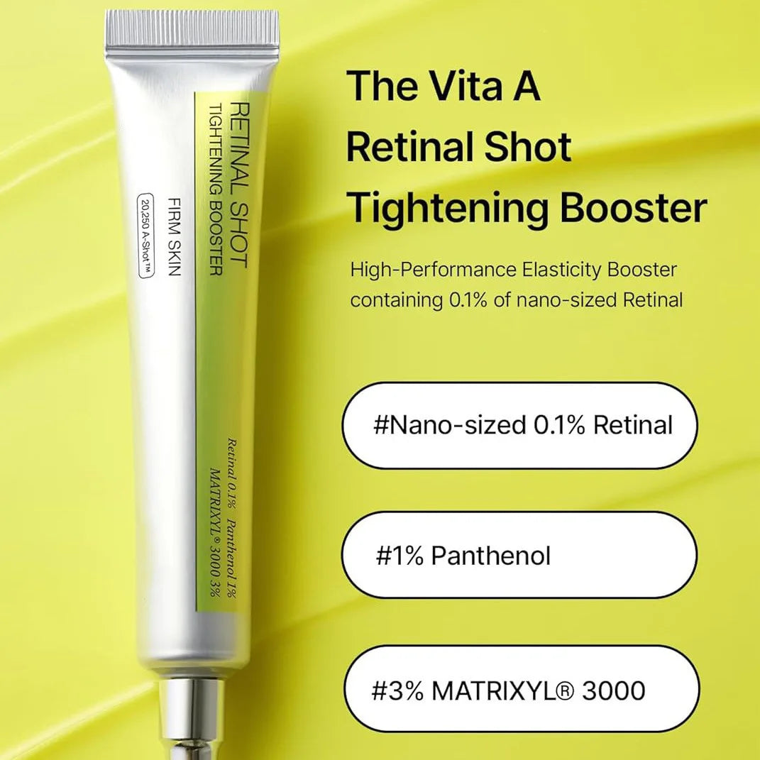 Sérum Rétinol Coréen Raffermissant — Crème Yeux Hydratante Anti-Cernes