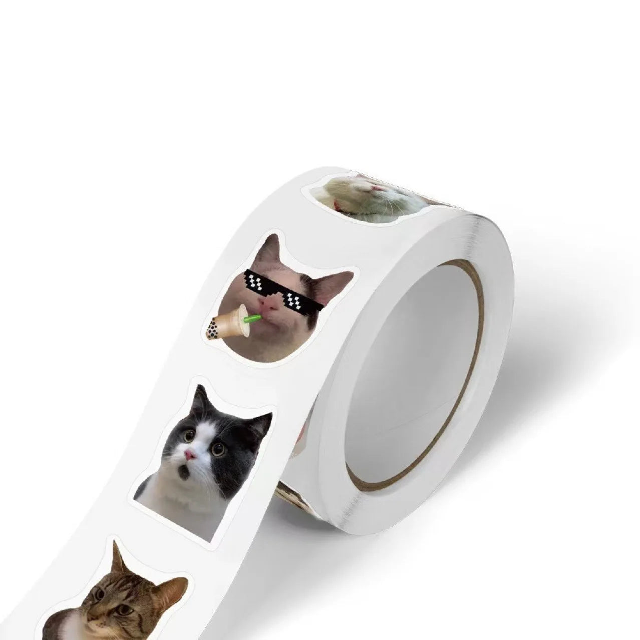 Lindas pegatinas de grafiti de gato, 500 piezas, para cuadernos, botellas de agua, equipaje, fundas de teléfono, decoración DIY y pegatinas para niños