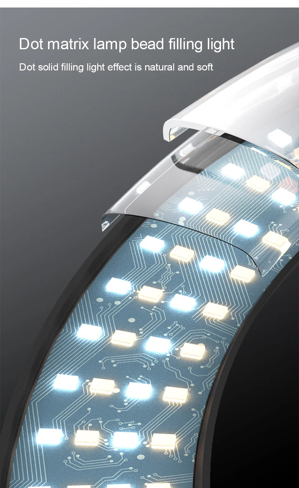 Anneau Lumineux LED Selfie 26cm avec Trépied — Éclairage Photo & Vidéo YouTube