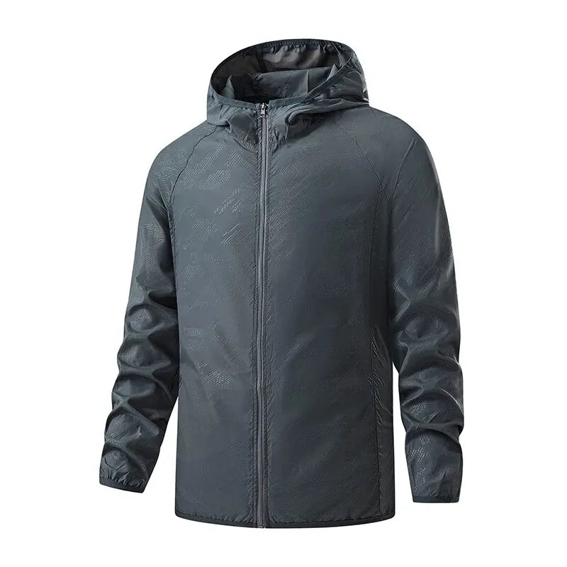 LNGXO hommes femmes vestes de randonnée imperméables Protection solaire coupe-vent Camping escalade manteau de pluie en plein air unisexe vêtements portables