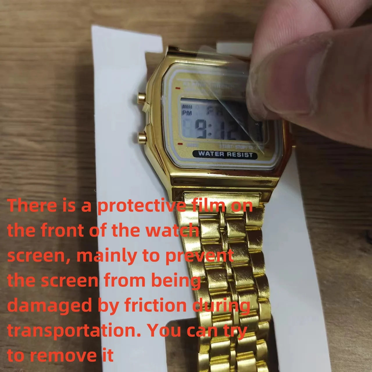 Reloj de pulsera de acero F91W no resistente al agua para mujeres, hombres, reloj de negocios, reloj deportivo digital LED multifuncional, reloj electrónico