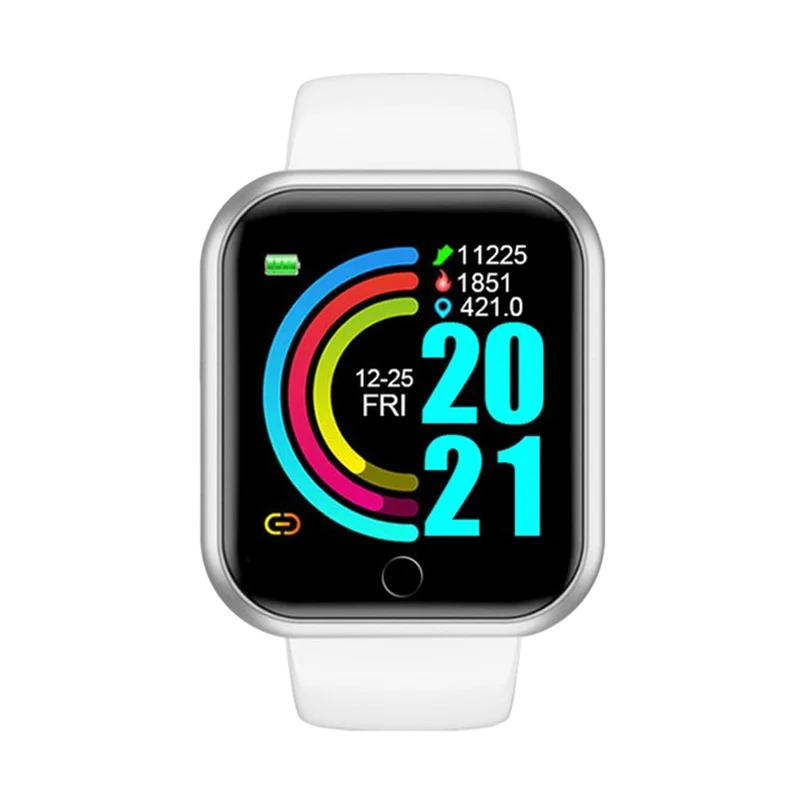 Sport Mode Smartwatches Multi-function Bracelet USB Plug-in Charging Women Fitness Men Smartwatch for Android Phone