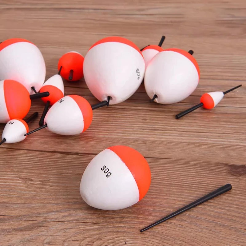 5 piezas flotadores de pesca de espuma EVA flotadores de pescado cebo boyas de pesca 2g/3g/5g/10g/15g/20g/35g/40g/60g boya Flotador accesorios de pesca