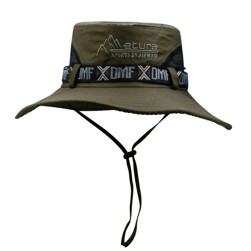 Chapeau Seau Été Protection UV — Pêche, Chasse, Randonnée & Plage Homme Femme