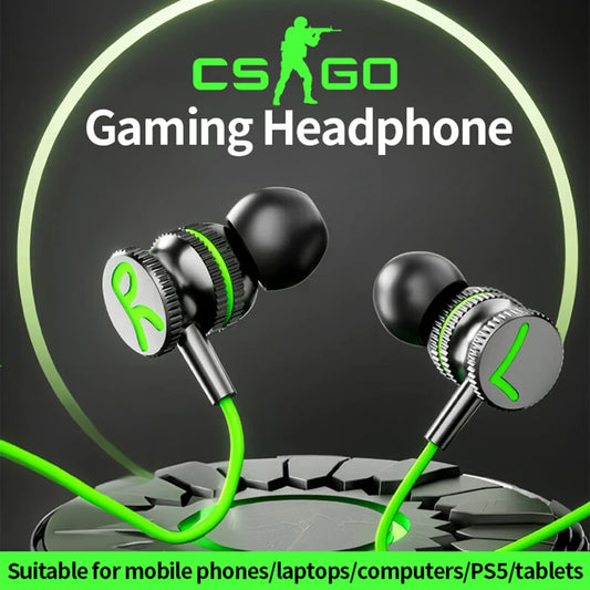 Auriculares de diadema para juegos con cable, cascos con micrófono para PUBG, PS5, CSGO, teléfono, tablet, ordenador portátil, juego universal