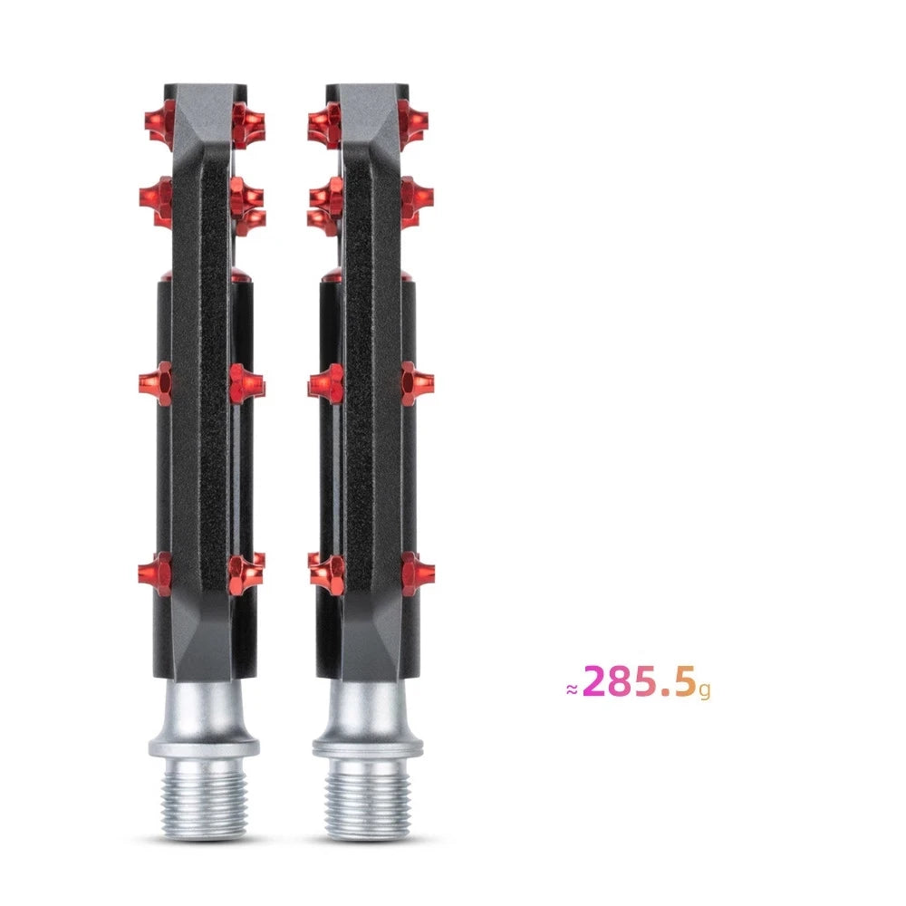 Pédales VTT Ultra-Légères Aluminium Plates — Pièces Vélo 9/16 Pouces