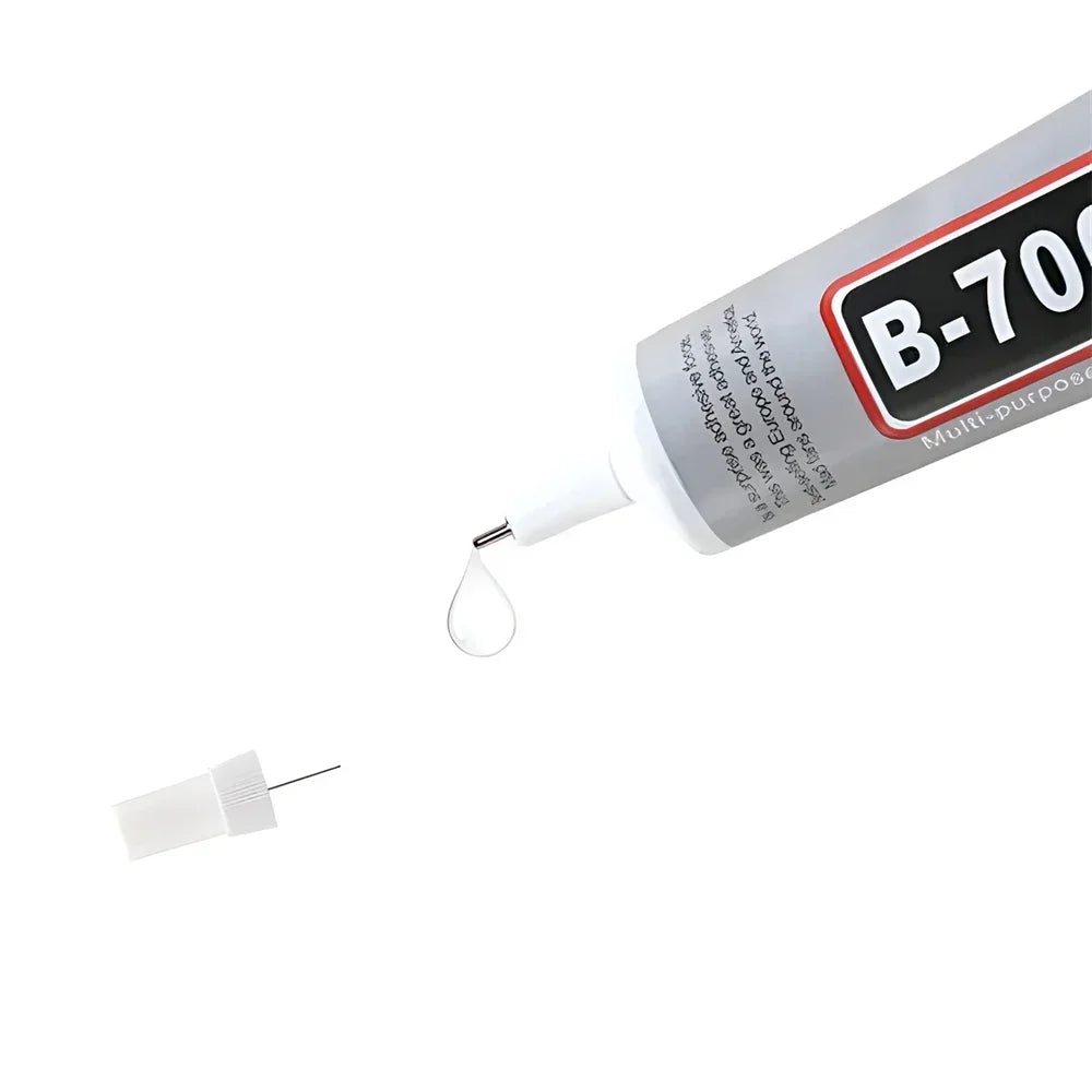 Adhésif transparent pour réparation téléphone — 15ml / 50ml / 110ml, colle universelle verre et plastique, bricolage, applicateur de précision