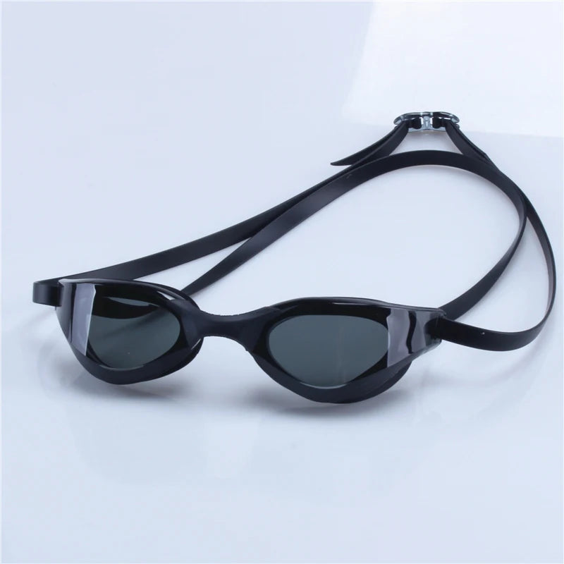 Professional Anti-Fog, Electroplated, Waterproof Silicone Swimming Goggles