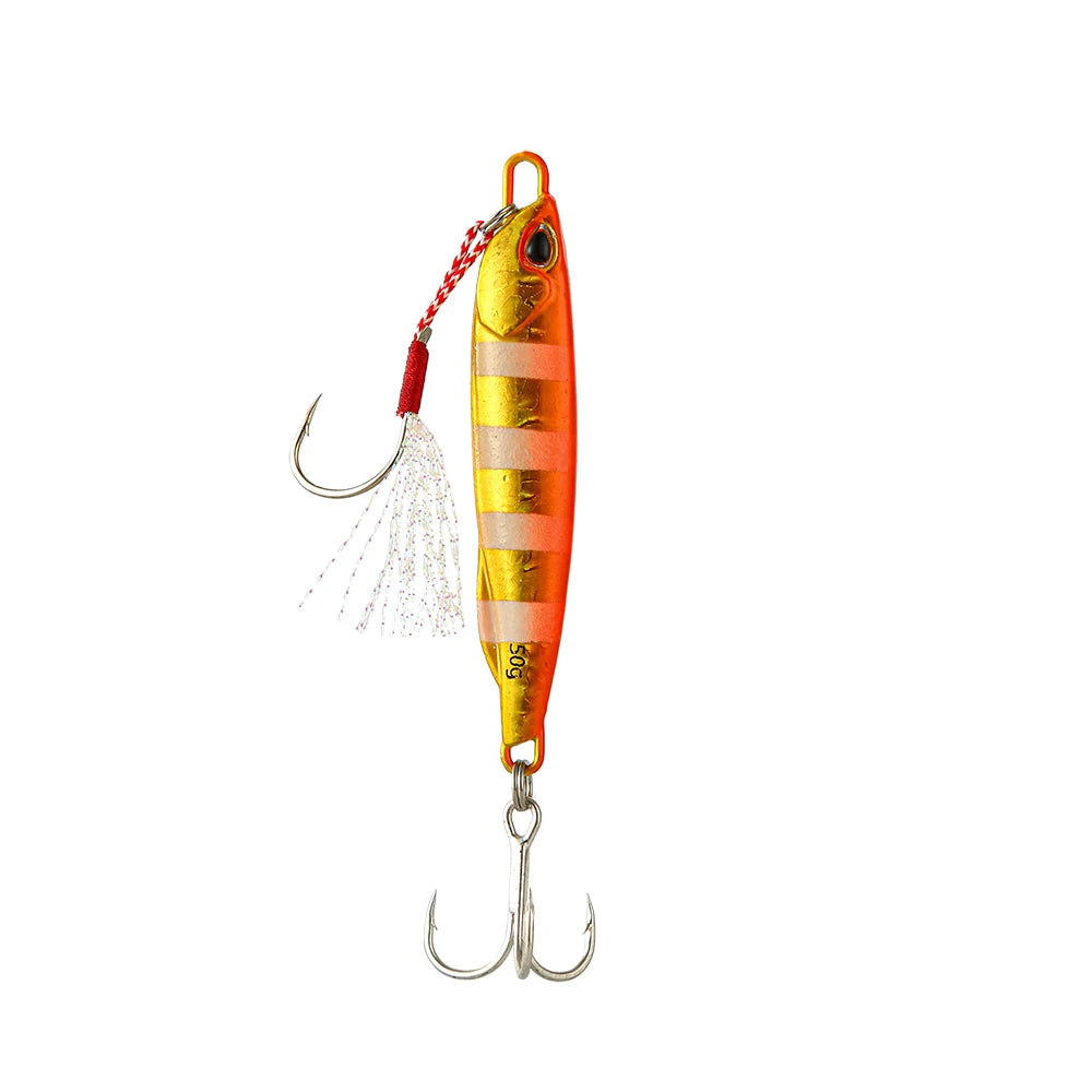 Leurre de Pêche Artificiel Japonais 10 à 50g — Appat Casting Bar & Poissons de Mer