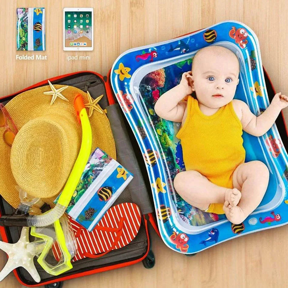 Tapis de jeu gonflable pour bébé, coussin d'eau en PVC pour nourrissons, temps du ventre, coussin d'eau pour enfants, jouets d'activité de développement pour l'éducation précoce