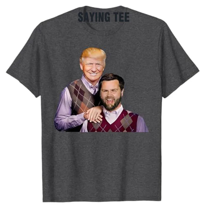 T-shirt parodie humoristique — graphique manches courtes, style décontracté