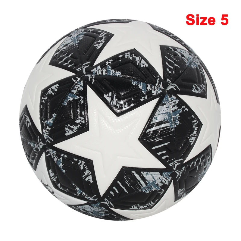 Ballon de Football PU Sans Couture Professionnel — Taille 4 ou 5, Match & Entraînement