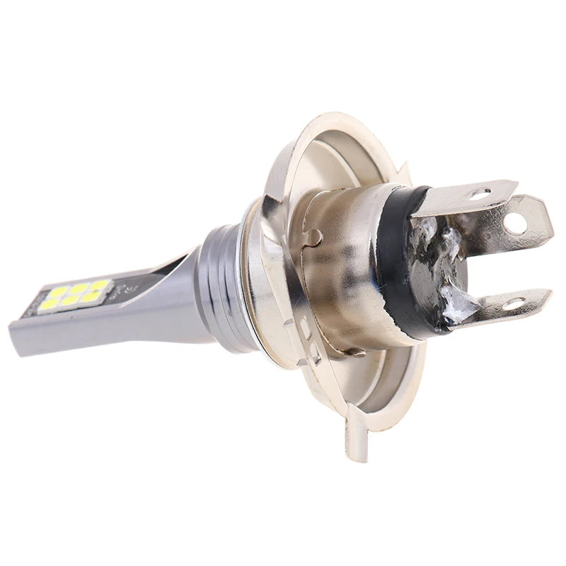 2X H4 200W 12000LM LED luces antiniebla para coche, bombillas de repuesto para faros delanteros automáticos de luz de cruce y carretera