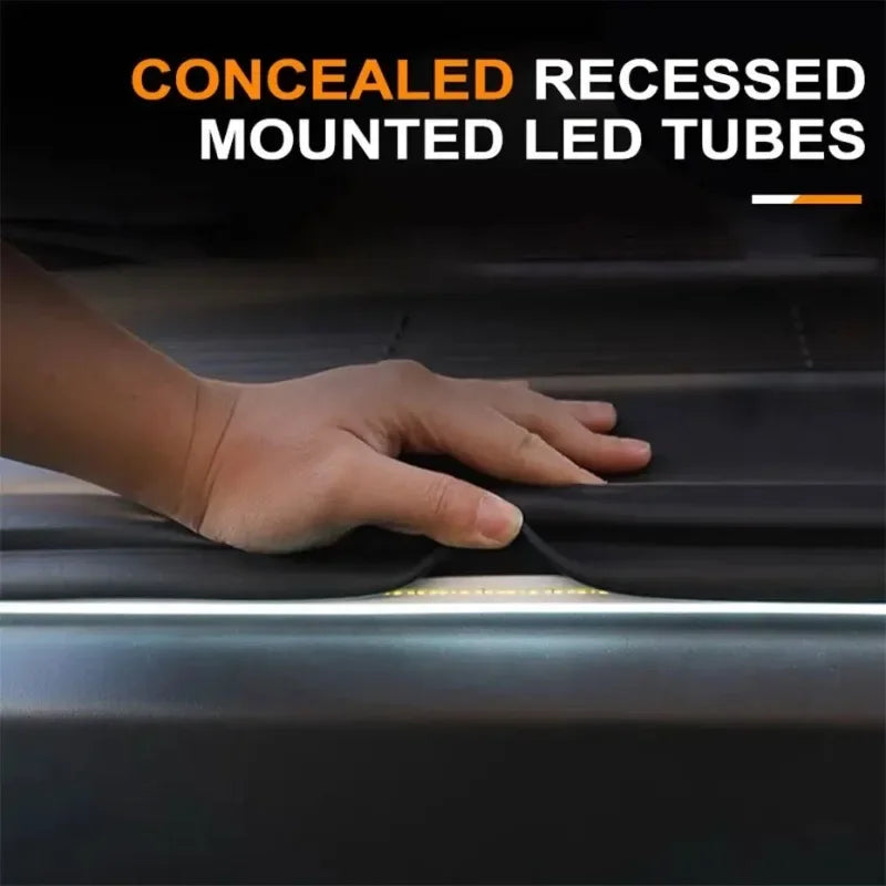 Éclairage de coffre de voiture haute luminosité, lumière ambiante, décoration intérieure, câblage LED, détection automatique gratuite, bande lumineuse pour hayon