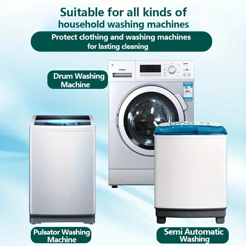 Washing Machine Cleaner Tablets 5/25/35 Units, Lemon Scent, Deep Cleaning, Dirt Remover, Drum & Tub Cleaner for Clean Washing Machines