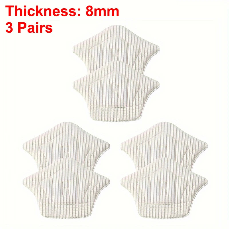 COSYLE Coussinets de Talon Mousse Mémoire Autocollants — Anti-Usure, Lot de 3 ou 6 Paires