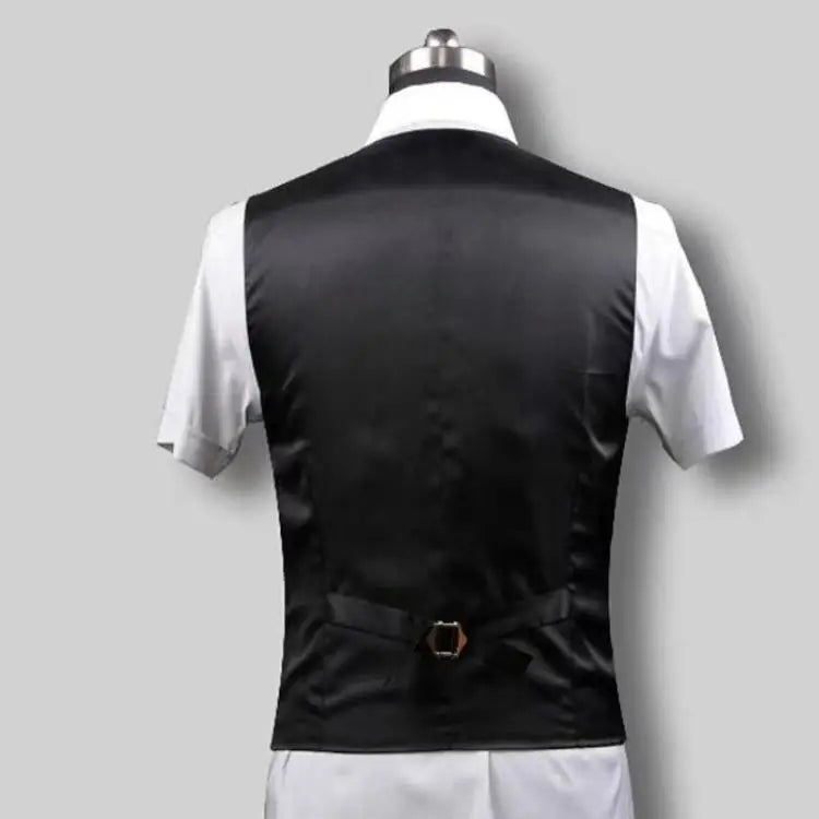 Gilet coupe cintrée pour Homme, noir, gris, bleu marine, Plus, décontracté, sans manches, Business, M-6XL