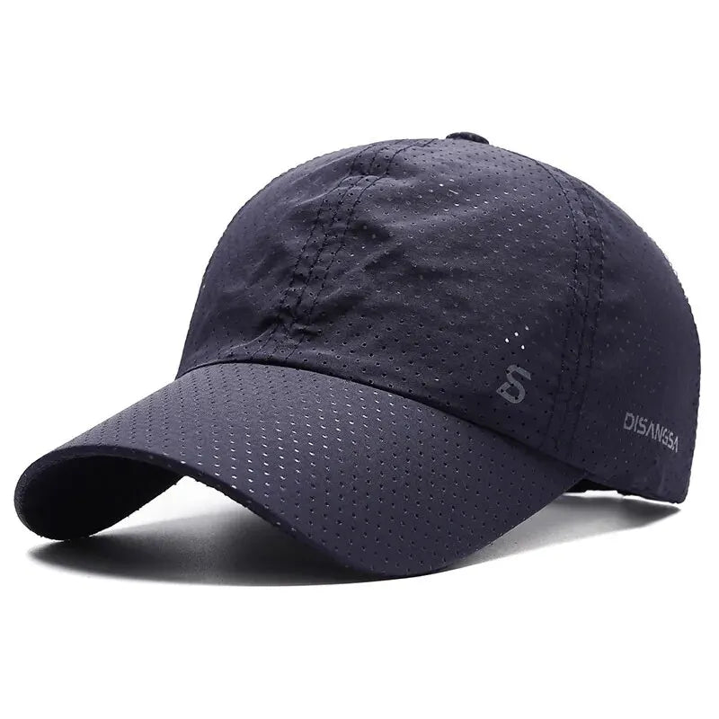 Casquette de course pour hommes, Design Original, fine, séchage rapide, respirant, langue de canard, plein air, soleil, pêche d'été, casquette de Baseball