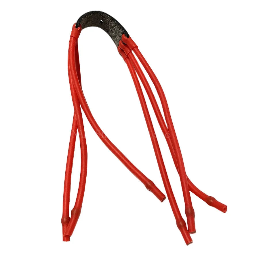Fronde bande élastique en cuir élastique Latex puissant catapulte remplacement chasse en plein air tir Tube fronde élastique