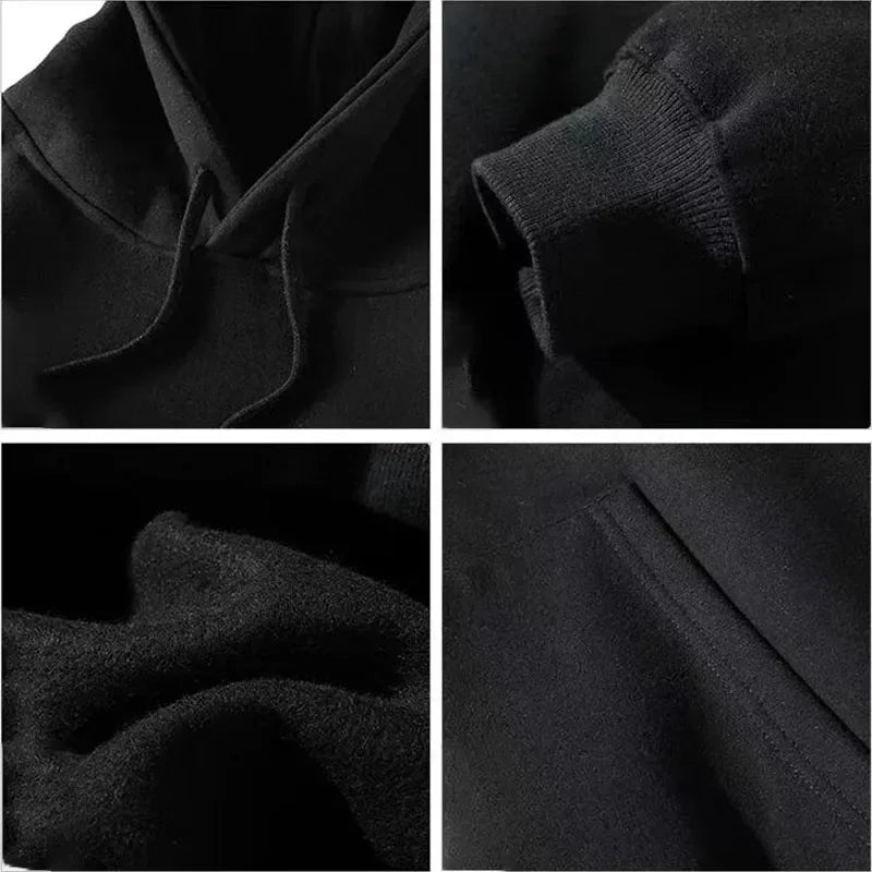 Sweat À Capuche Chauve-Souris Streetwear Homme — Ample Décontracté Printemps Automne