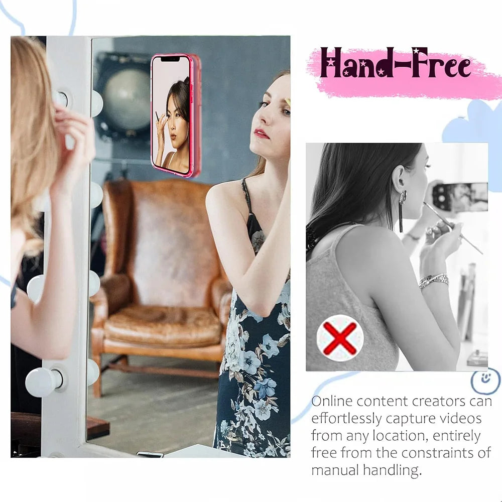 Support de téléphone à ventouse en Silicone couleur bonbon, support de téléphone à ventouse antidérapante, support de téléphone en Silicone pour Selfies et vidéos