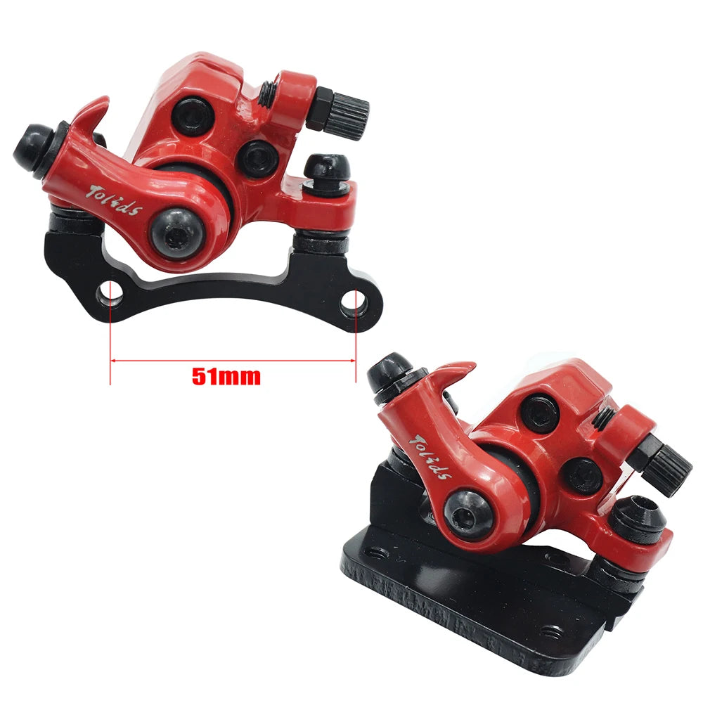 KuGoo M4 and M4 Pro Electric Scooter Iron Disc Brake Caliper Folding Scooter Front and Rear Wheel Brake Device Accessories