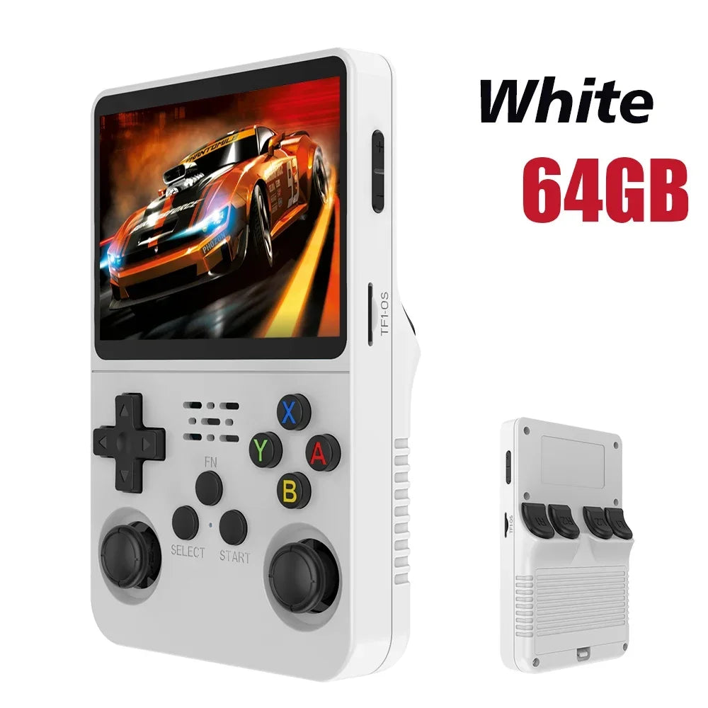 Console de jeu portable rétro — écran 3,5 pouces IPS, 128 Go/64 Go, jeux préchargés, cadeau joueurs