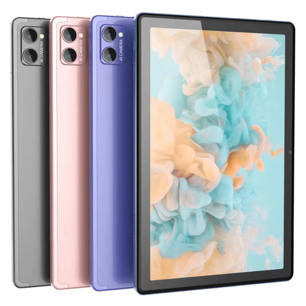 Tablette 4G 10,1 pouces Android Octa Core — 8 Go RAM, 256 Go, WiFi 5G, double SIM, écran HD
