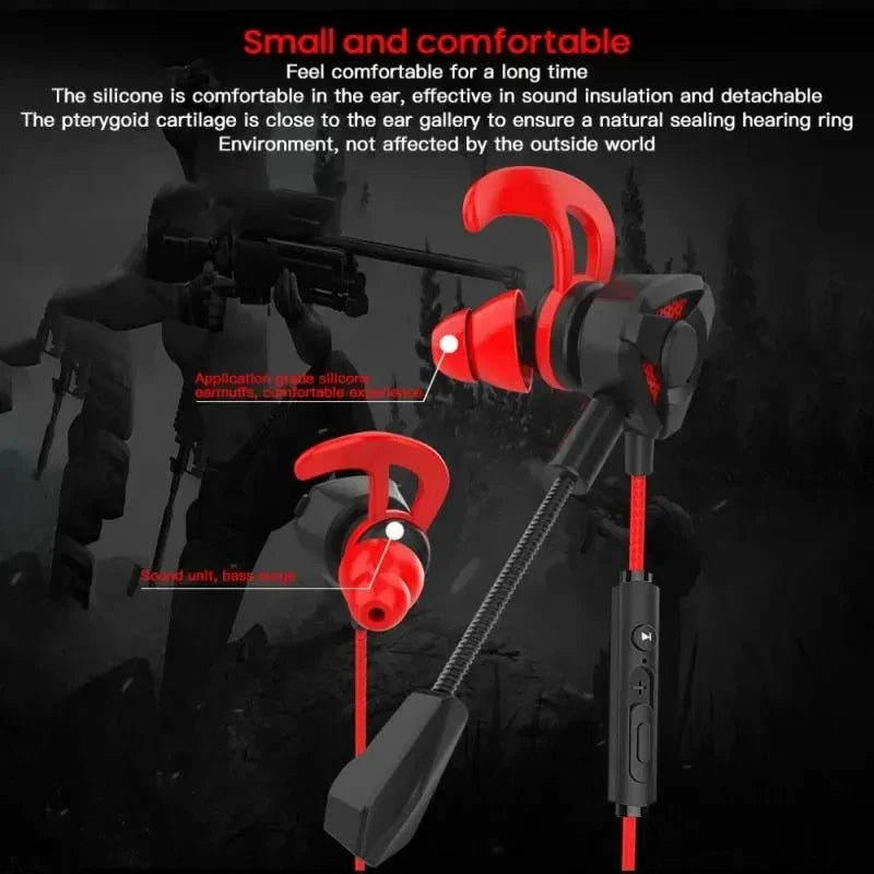 Auriculares gaming universales con micrófono, auriculares con cable, auriculares de juego, auriculares para Pubg, PS4, CSGO, teléfono, tableta, portátil