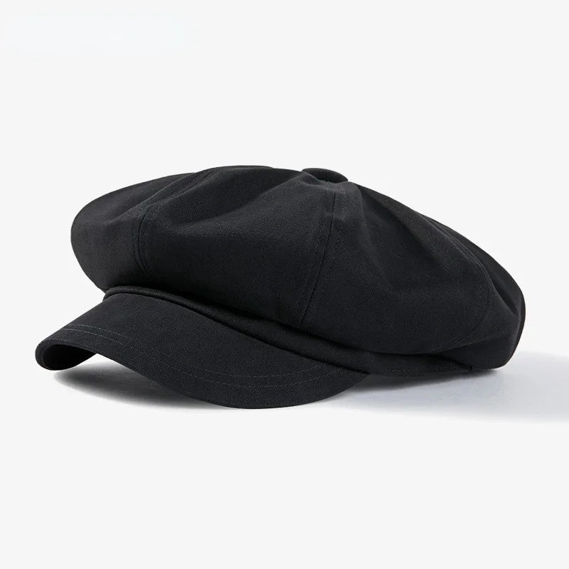 Men's Women's Beret Fashion Spring Summer Versatile Classic Painter Cap Elegant Retro Octagonal Hat Men Women Teen Sun Hat