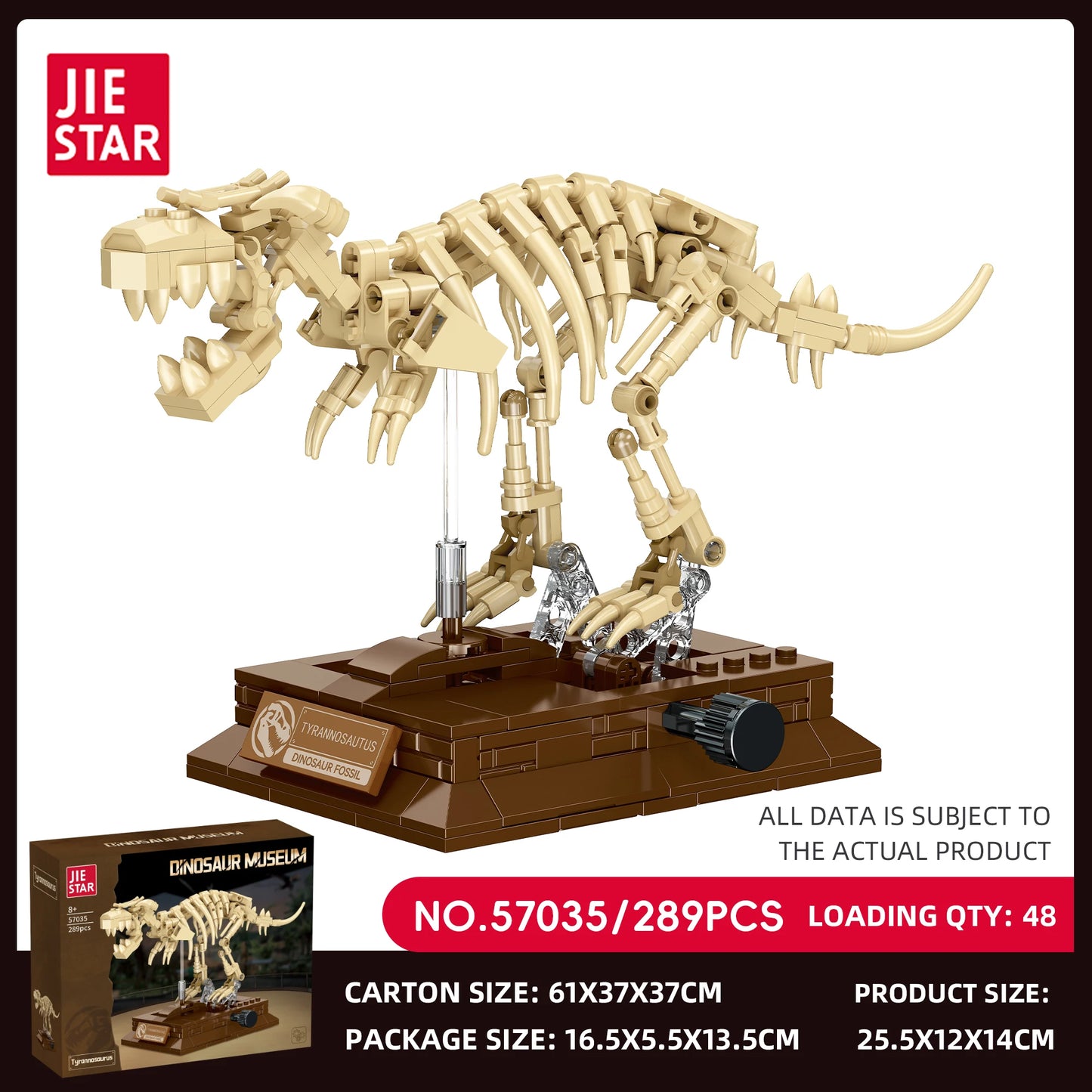 Nouveaux modèles de squelettes de dinosaures MOC 2026 : T-Rex, Tricératops, Mosasaure, Pterosaure, kit de construction de fossiles, cadeau pour les garçons et les collectionneurs