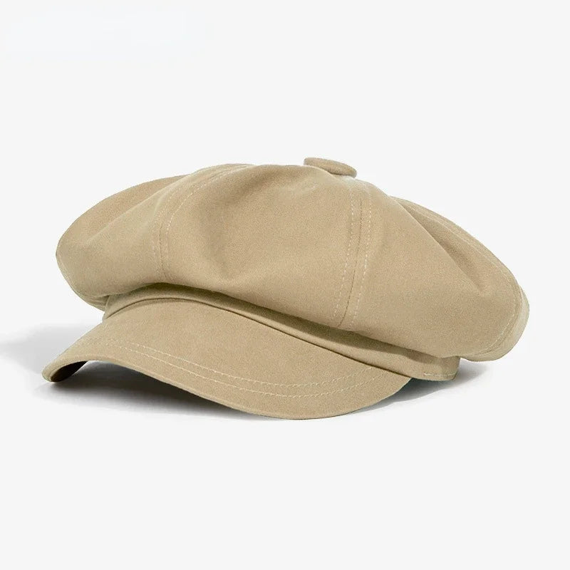 Men's Women's Beret Fashion Spring Summer Versatile Classic Painter Cap Elegant Retro Octagonal Hat Men Women Teen Sun Hat