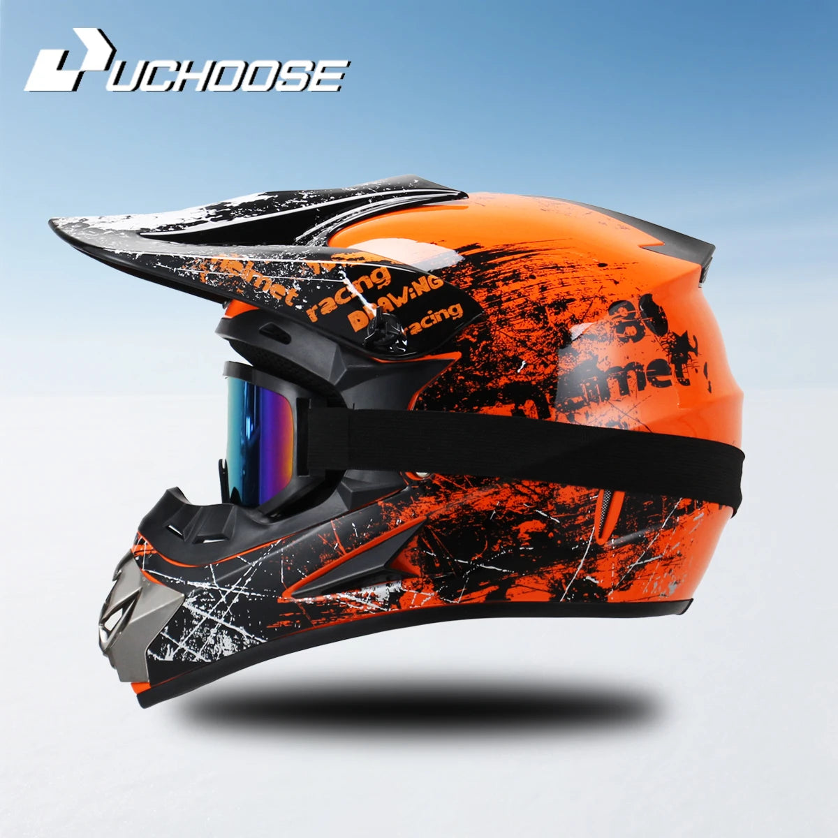 Professional Off-Road Motorcycle Helmet, Cross, Racing, Motocross Helmets, DOT Approved, 2023
