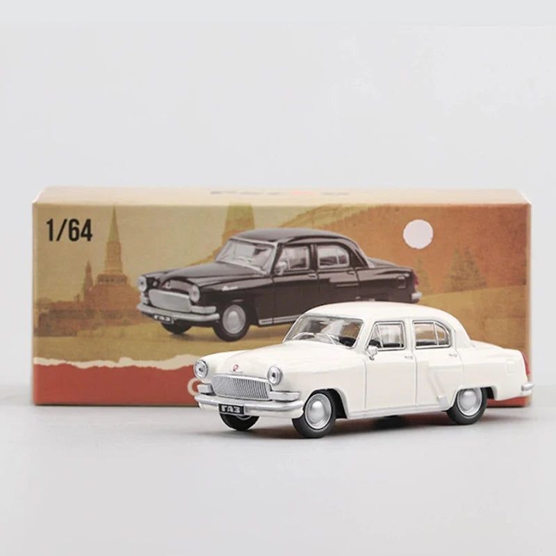 Perka - Coche de aleación M21 GAZ-21 Volga a escala 1:64, adorno, exhibición de recuerdo, colección, regalo de ocio