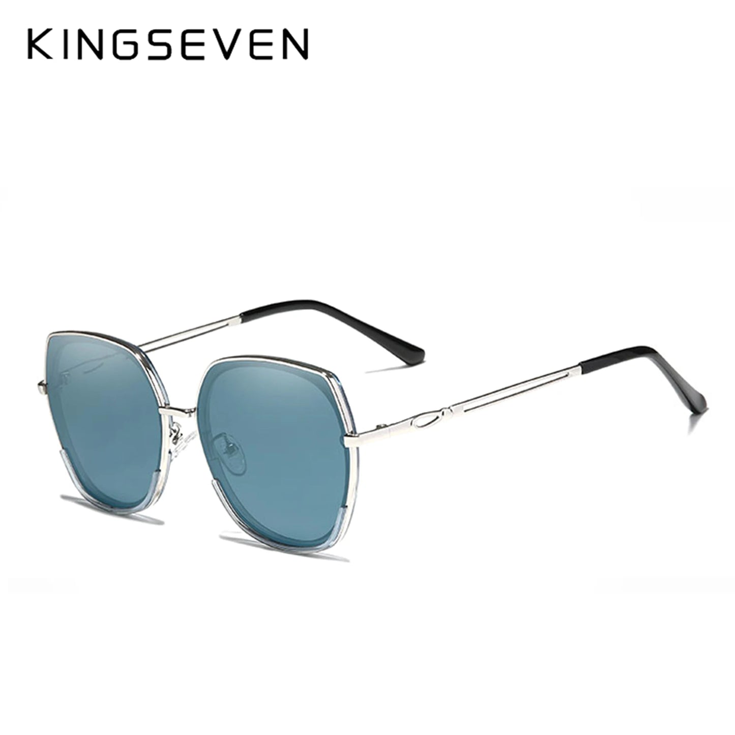 Lunettes de soleil femme style jeune polarisées dégradées — design élégant