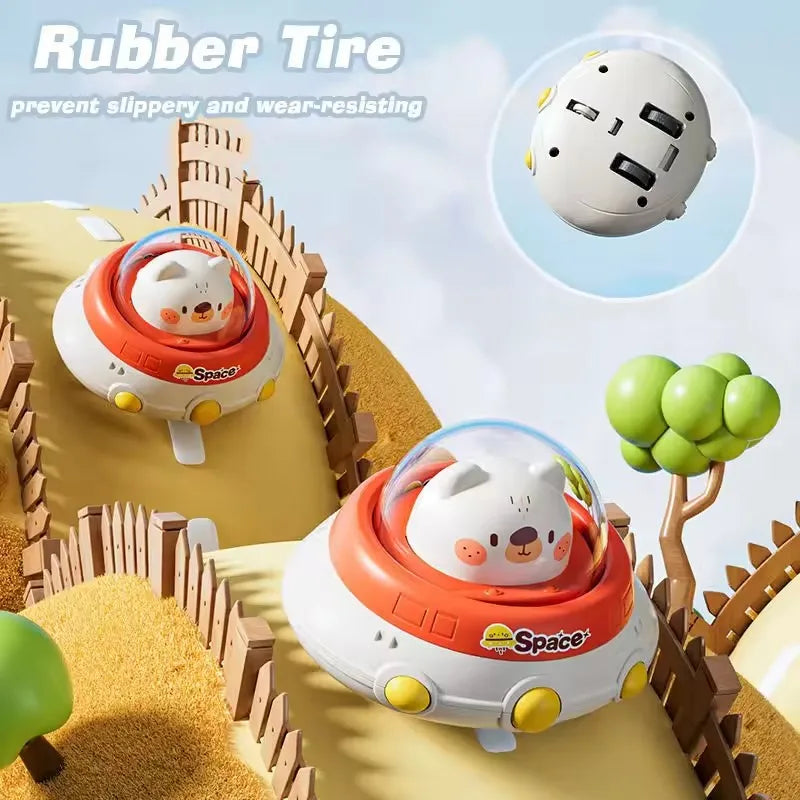 Children's Press Toy Car Baby Pullback Inertia Star Car Baby Puzzle Boys Girls Kindergarten Gifts