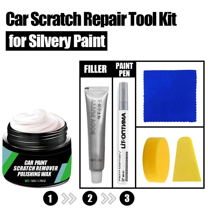 Quita arañazos para coche, herramientas para el cuidado de la pintura, eliminador de remolinos automático, reparación de arañazos, pulido, compuesto de pulido para carrocería de automóvil, cera antiarañazos