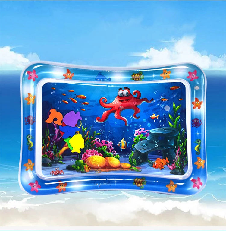 Tapis de jeu gonflable pour bébé, coussin d'eau en PVC pour nourrissons, temps du ventre, coussin d'eau pour enfants, jouets d'activité de développement pour l'éducation précoce