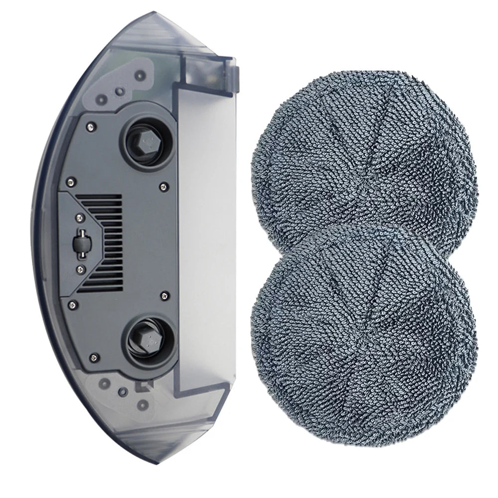 1 Water Tank and Cleaning Cloth Set for Ecovacs for Deebot N9+ / N9 / for Yeedi Mop Robot Vacuum Cleaner Mop Water Tank Accessories