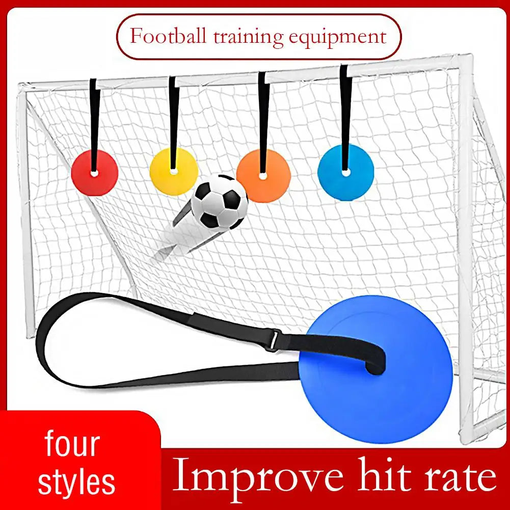 Disque Cible Entraînement Football & Hockey — Tir de Précision, TPE Léger, Sangle Réglable