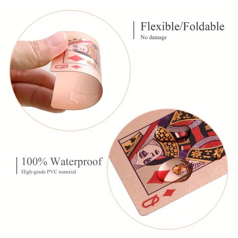 Jeu de cartes à jouer en couleur, plusieurs styles, combinaison de Poker étanche, paquet magique Dmagic, jeu de société, Collection de cadeaux ﻿