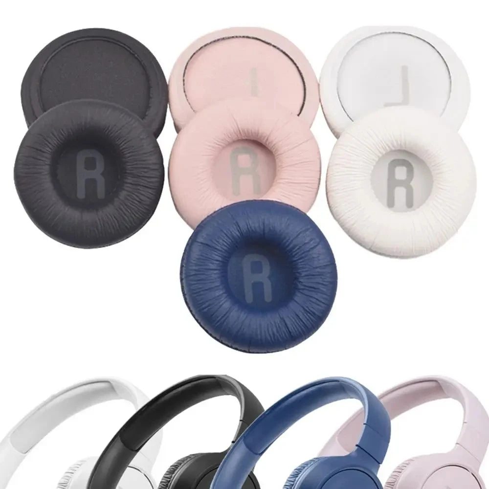 1 set of replacement ear pads, cushion covers, top headband for JBL T450BT T500BT Tune600 660 510BT headphones