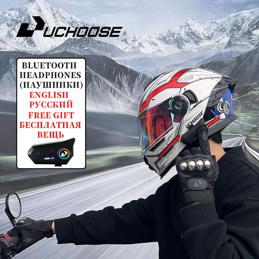 Casque de moto DOT de haute qualité quatre saisons course de Motocross modulaire rabattable hommes femmes casque tout-terrain casque gratuit