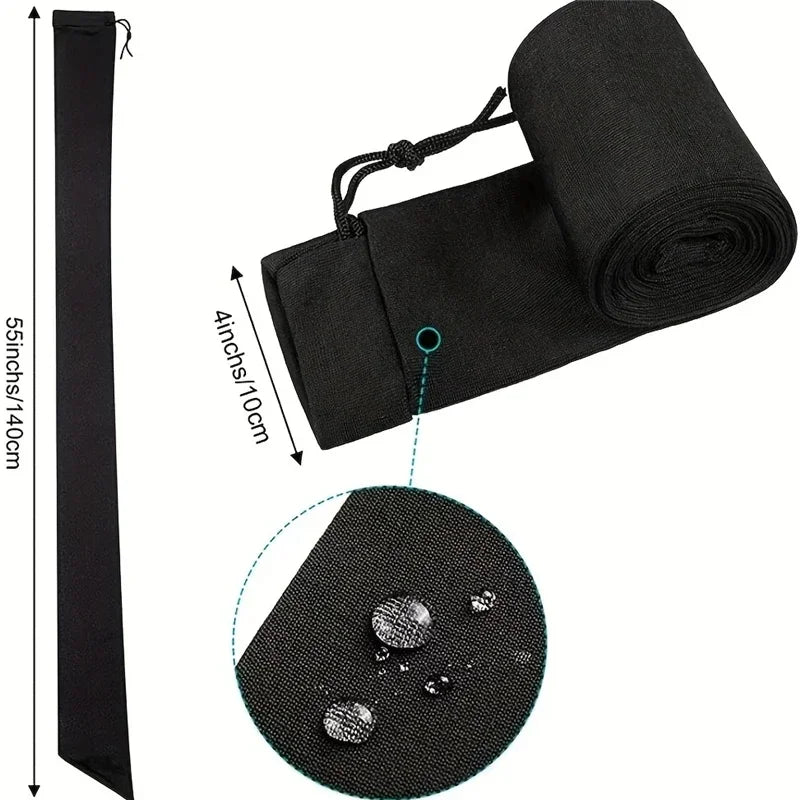 Chaussette en polyester traitée au silicone pour fusil de chasse, housse de protection, sac de pêche, étui, manchon de tir, le plus récent