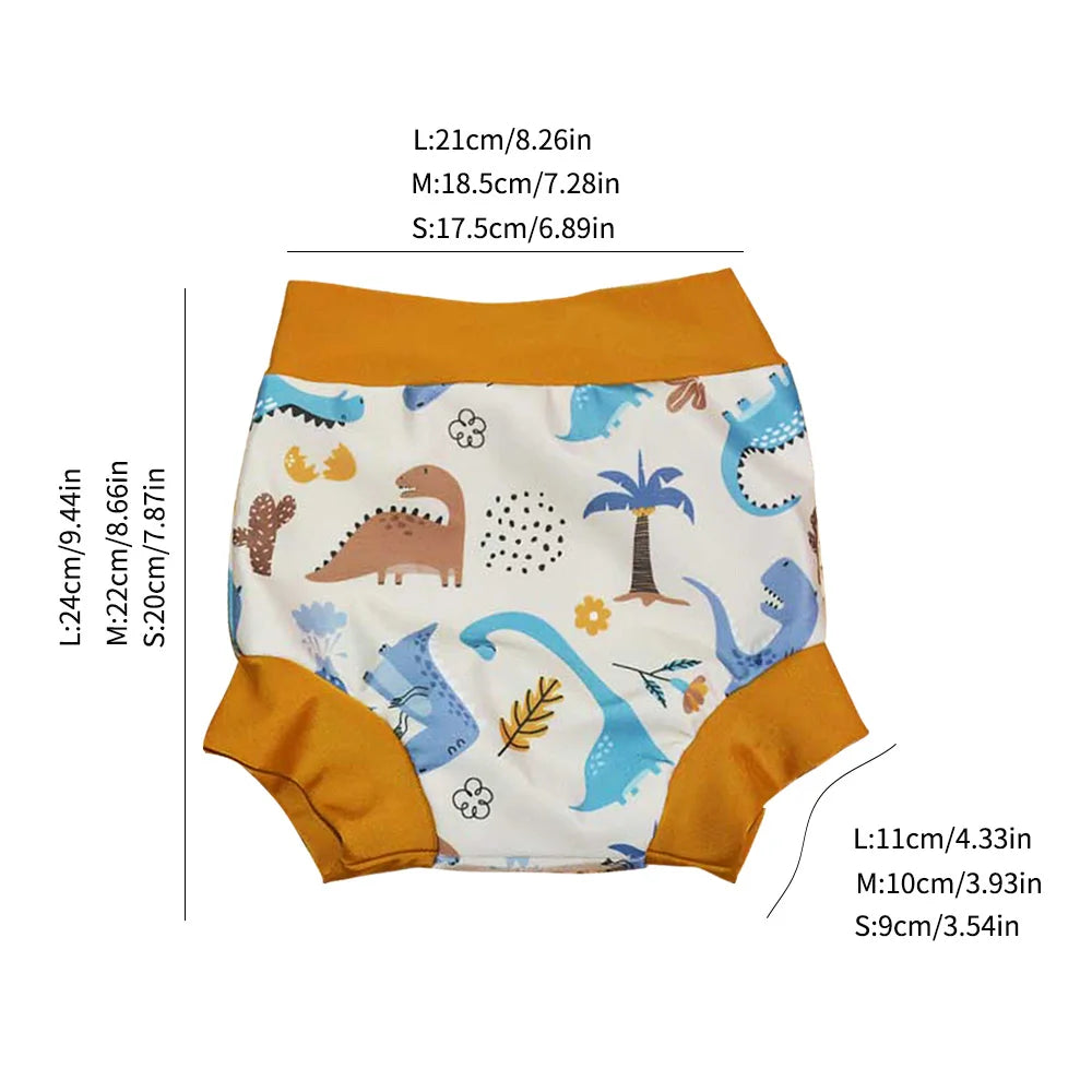 Eezkoala Couche de bain pour bébé nouveau-né à taille haute, lavable, en tissu