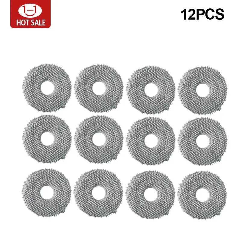 Bolsa para polvo para robot aspirador Xiaomi X20 + / X20 Plus, accesorios de trapeador y rejilla, cepillo lateral principal, filtro Hepa, piezas de repuesto