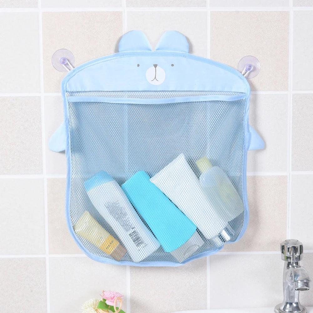 Cartoon Hanging Bag, Colorful Mesh Storage Basket, Kitchen Bathroom Sundries Organizer, Hanging Bag