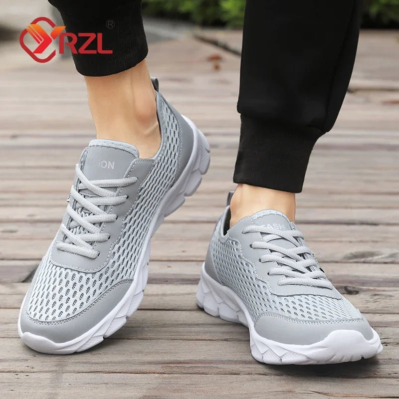 Zapatillas de tenis YRZL para hombre, zapatillas deportivas ligeras de alta calidad, transpirables, para exteriores, para correr, caminar, deportivas, para hombre