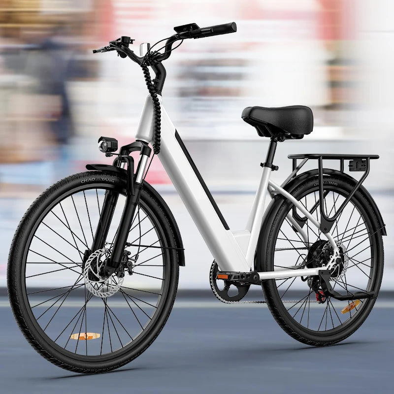 26x2 inch 750W Electric Bicycle Tires, 48V, 10.4ah, Detachable LCD Display, 20MPH Speed, 7-Speed Hydraulic Disc Brakes for Adults